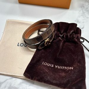 LOUIS VUITTON wrap around bracelet